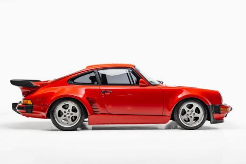 Red 1988 Porsche 911