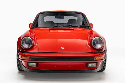 Red 1988 Porsche 911