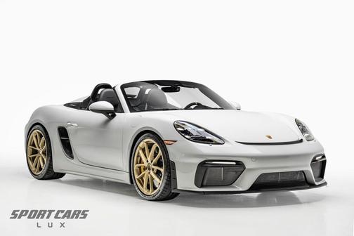White 2020 Porsche 718 Spyder Base
