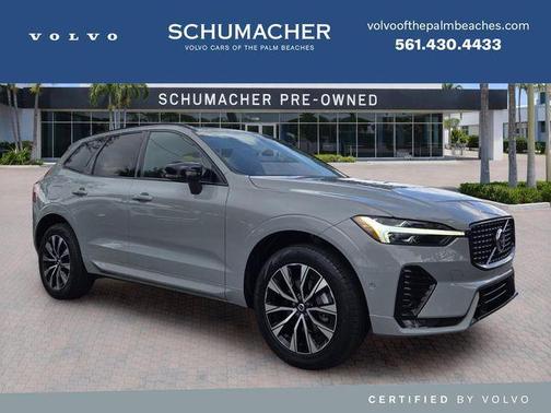 Gray Metallic 2024 Volvo XC60 B5 Plus Dark Theme