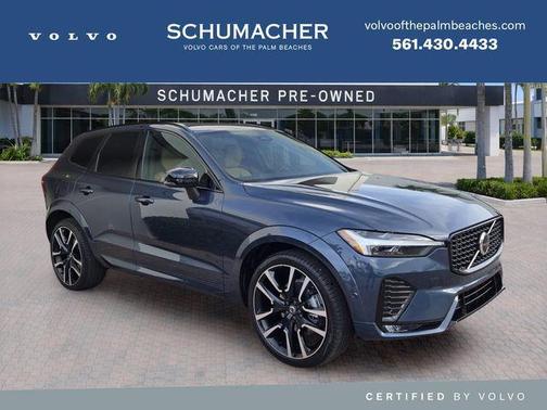 Denim Blue Metallic 2024 Volvo XC60 B5 Ultimate Dark Theme