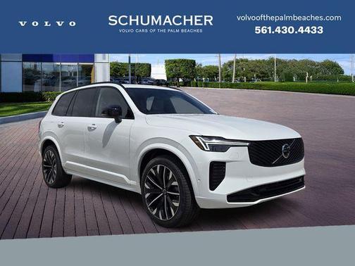 Crystal White Pearl 2026 Volvo XC90 B6 Ultra Dark Theme 6-Seater