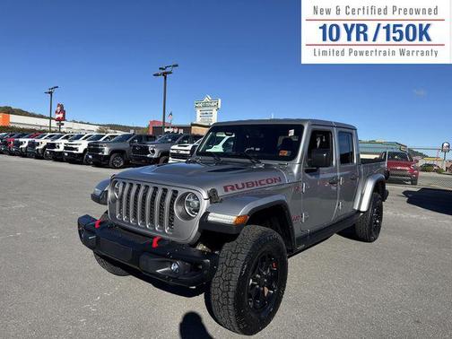 Billet Silver Metallic Clearcoat 2020 Jeep Gladiator Rubicon