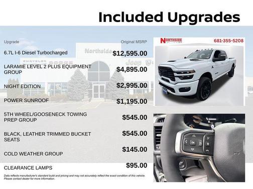 2025 RAM 2500 Laramie Crew Cab 4x4 6'4' Box