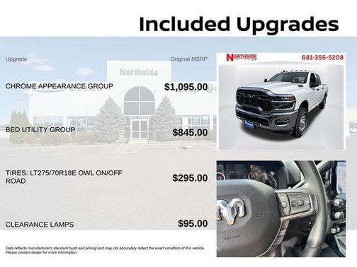 2025 RAM 2500 Tradesman Crew Cab 4x4 6'4' Box