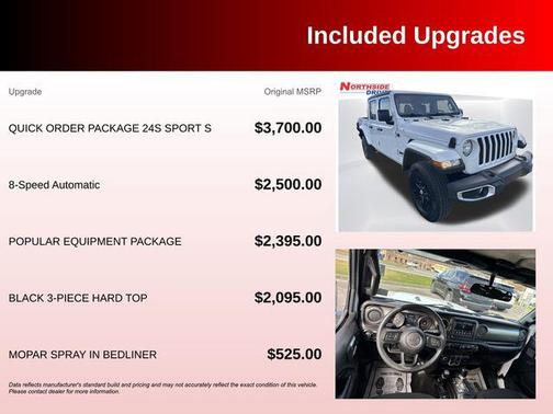2023 Jeep Gladiator Sport S