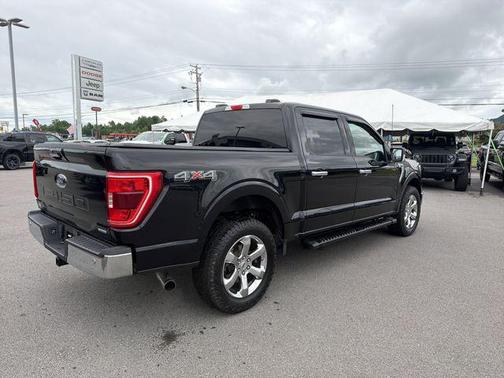 Agate Black Metallic 2021 Ford F-150 XLT