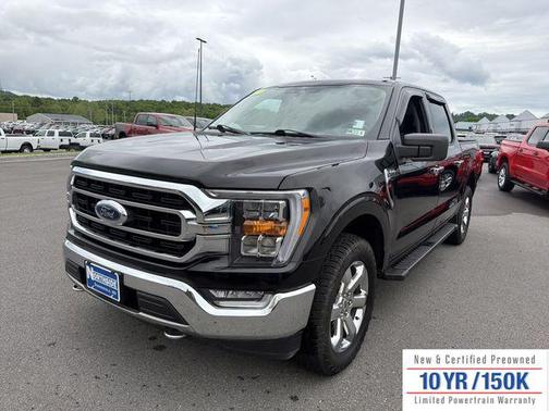 Agate Black Metallic 2021 Ford F-150 XLT