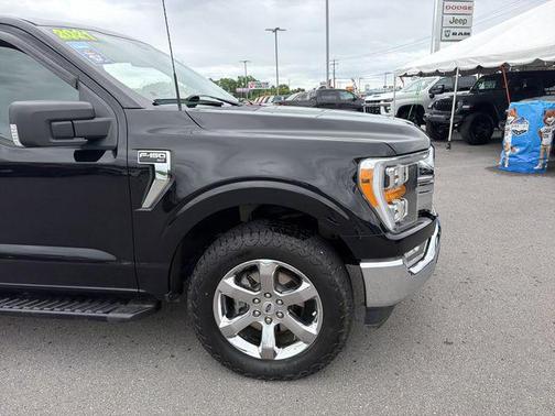 Agate Black Metallic 2021 Ford F-150 XLT