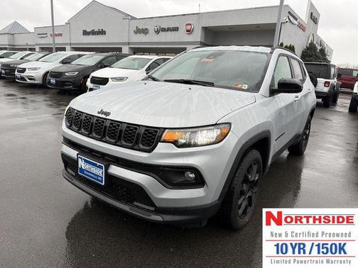Silver Zynith Metallic Clearcoat 2026 Jeep Compass Latitude