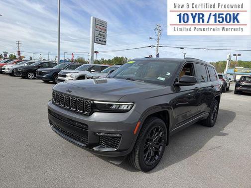 Baltic Gray Metallic Clearcoat 2025 Jeep Grand Cherokee L Summit Reserve