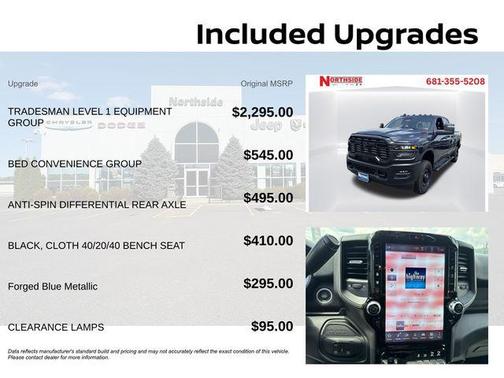 2025 RAM 2500 Tradesman Crew Cab 4x4 6'4' Box