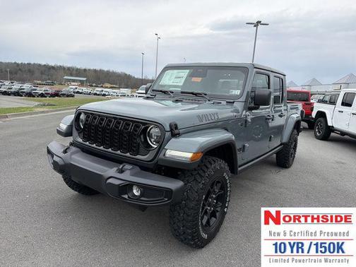 Anvil Clearcoat 2026 Jeep Gladiator Willys 4x4