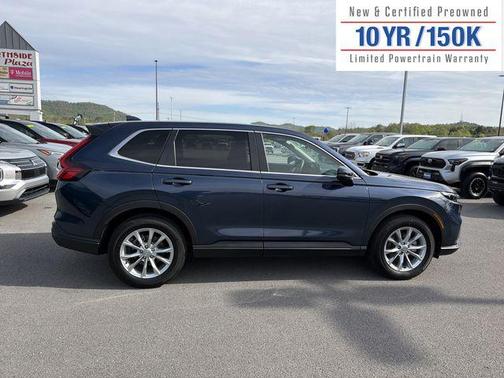 Blue 2025 Honda CR-V EX AWD