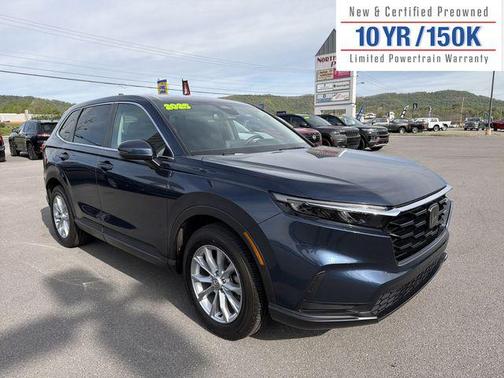 Blue 2025 Honda CR-V EX AWD