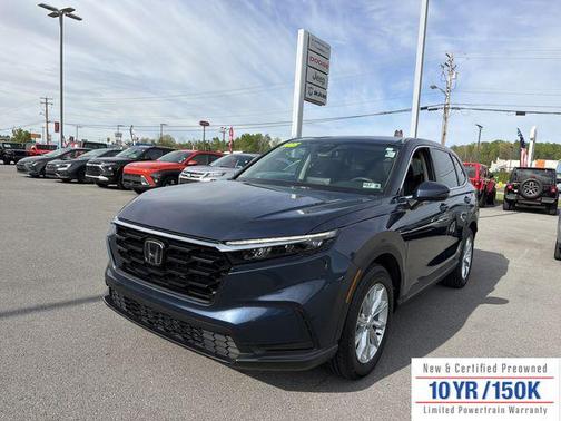 Blue 2025 Honda CR-V EX AWD