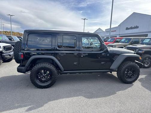 Black Clearcoat 2026 Jeep Wrangler Willys