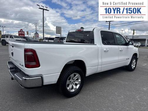 Bright White Clearcoat 2024 RAM 1500 Laramie