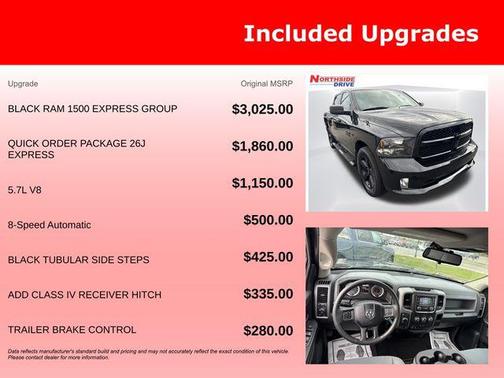 2016 RAM 1500 Tradesman/Express