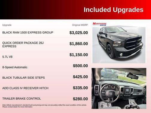 2016 RAM 1500 Tradesman/Express