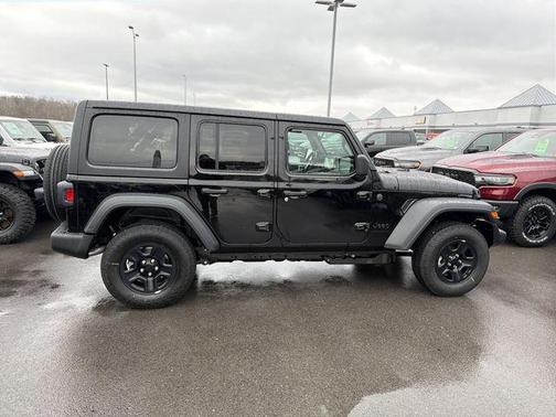Black Clearcoat 2026 Jeep Wrangler Sport