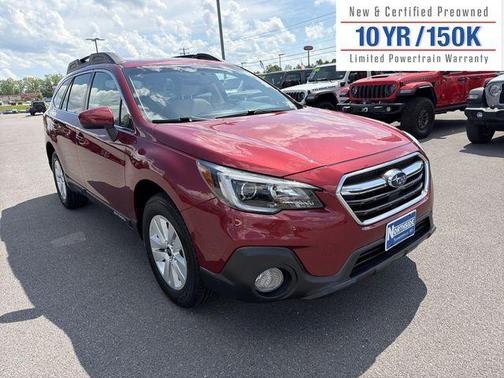 Crimson Red Pearl 2018 Subaru Outback 2.5i Premium
