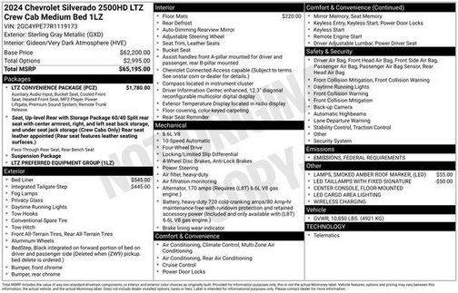 2024 Chevrolet Silverado 2500 LTZ