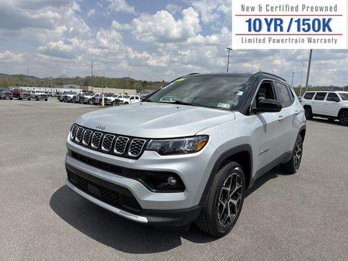Silver Zynith Metallic Clearcoat 2025 Jeep Compass Limited