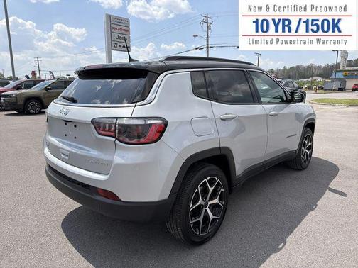 Silver Zynith Metallic Clearcoat 2025 Jeep Compass Limited