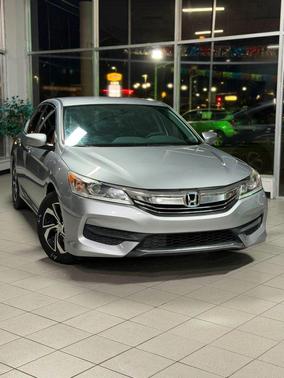 Silver 2017 Honda Accord LX Sedan 4D