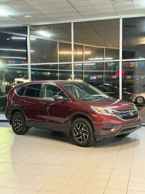 Burgundy 2016 Honda CR-V SE