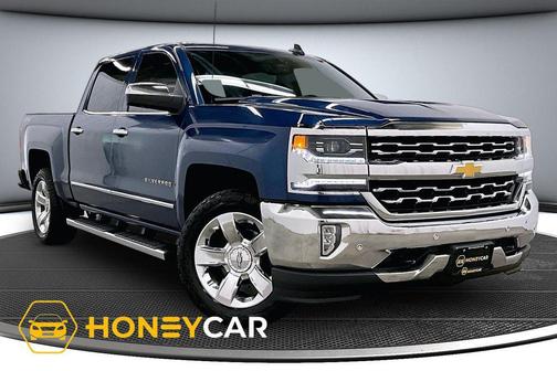 Deep Ocean Blue Metallic 2017 Chevrolet Silverado 1500 LTZ