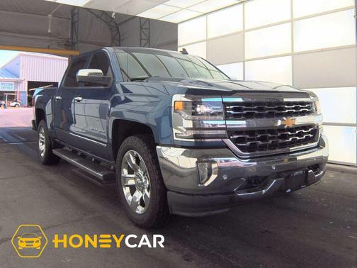 Deep Ocean Blue Metallic 2017 Chevrolet Silverado 1500 LTZ