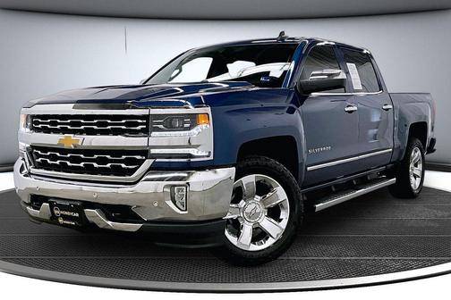 Deep Ocean Blue Metallic 2017 Chevrolet Silverado 1500 LTZ