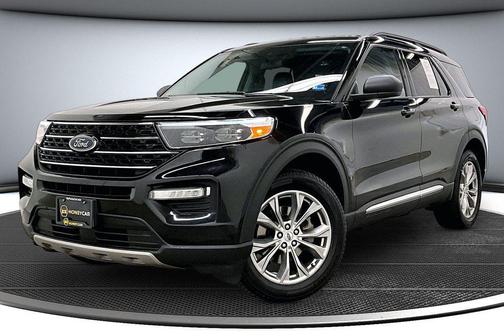 Black Metallic 2021 Ford Explorer XLT