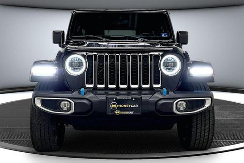 Black Clearcoat 2023 Jeep Wrangler 4xe Sahara