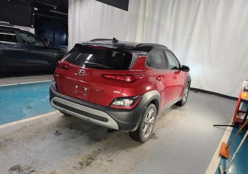 Pulse Red w/Black Roof 2022 Hyundai KONA SEL