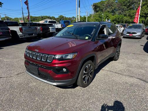 Velvet Red Pearlcoat 2022 Jeep Compass Limited