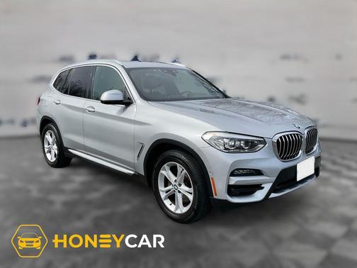 Glacier Silver Metallic 2021 BMW X3 xDrive30i