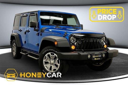 Hydro Blue Pearlcoat 2016 Jeep Wrangler Unlimited Rubicon