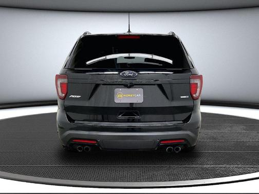 Shadow Black 2018 Ford Explorer Sport