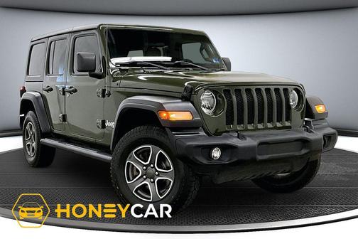 Sarge Green Clearcoat 2021 Jeep Wrangler Unlimited Sport