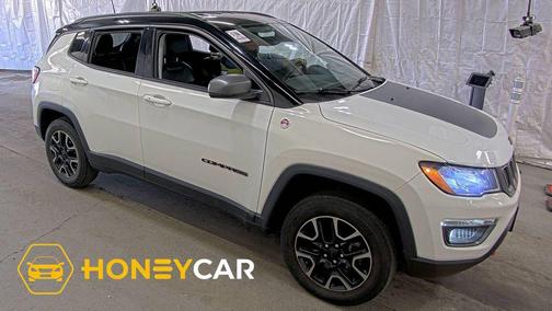 White Clearcoat 2019 Jeep Compass Trailhawk