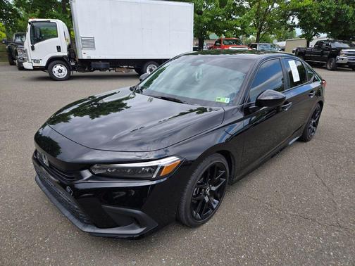 Crystal Black Pearl 2024 Honda Civic Sport