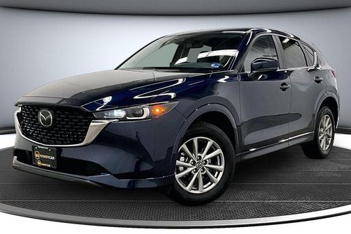 Deep Crystal Blue Mica 2025 Mazda CX-5 2.5 S Preferred Package