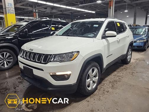 White Clearcoat 2018 Jeep Compass Latitude
