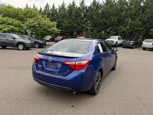 Blue Crush Metallic 2015 Toyota Corolla S Plus