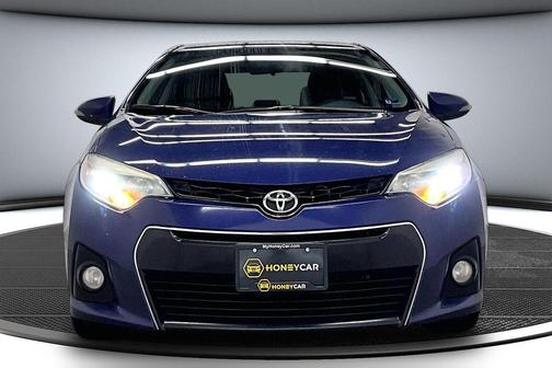 Blue Crush Metallic 2015 Toyota Corolla S Plus