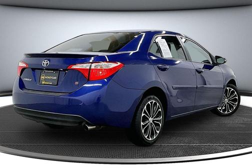 Blue Crush Metallic 2015 Toyota Corolla S Plus