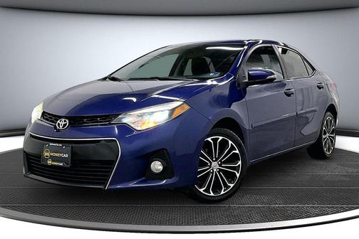 Blue Crush Metallic 2015 Toyota Corolla S Plus